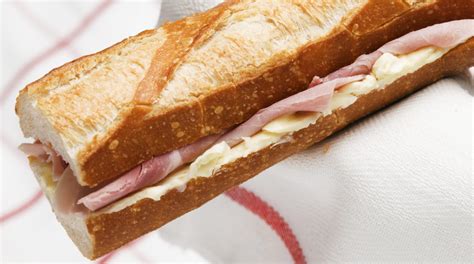 Le prix du jambon-beurre, sandwich préféré des Français, a augmenté de ...