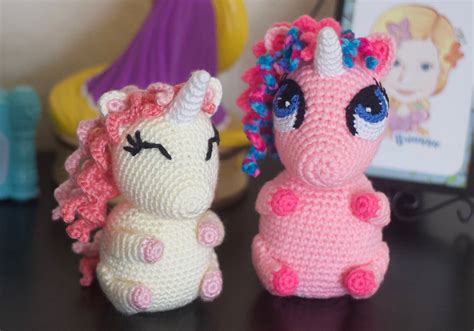 Crochet Unicorn Toy Pattern. Easy Instructions for Cute | Etsy