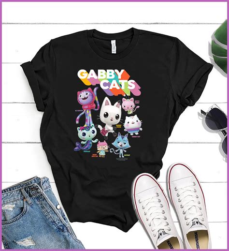 Kids Gabby's Dollhouse Gabby Cats T-Shirt | Etsy