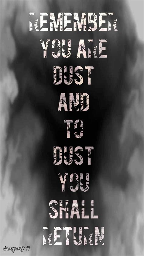 Ashes to Ashes, Dust to Dust - Sharing Horizons