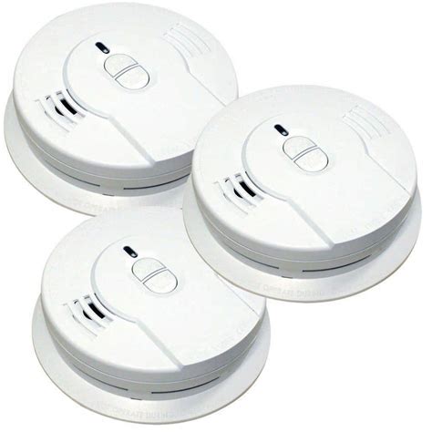 Code One 10-Year Lithium Ion Battery Operated Ionization Smoke Alarm-21009992 - The Home Depot