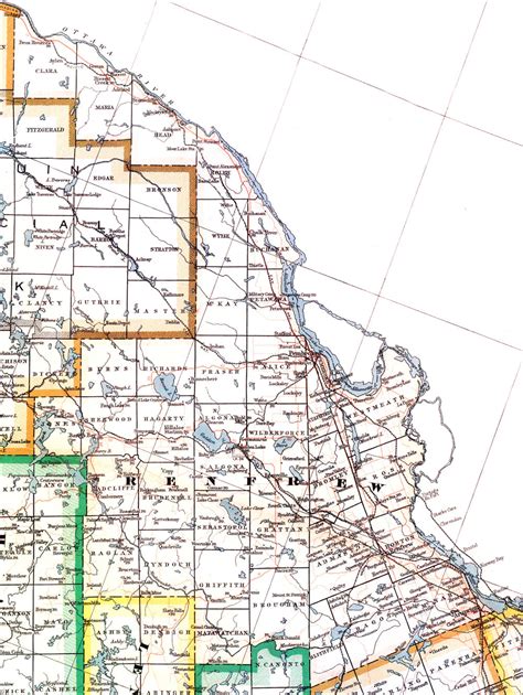 The Changing Shape of Ontario: County of Renfrew