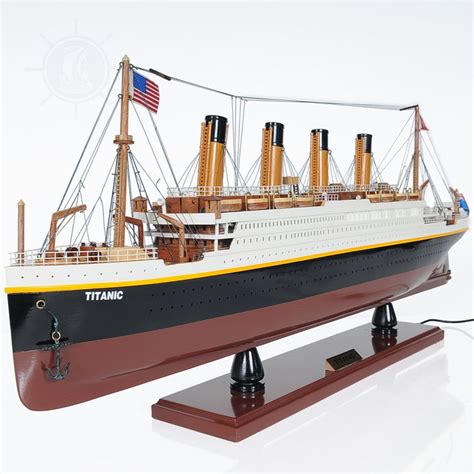 Handcrafted Titanic Model Ship With Lights | SHOPTELI