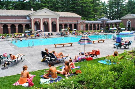 Victoria Pool. The first heated swimming pool in the country. Saratoga Springs State Park - NY ...