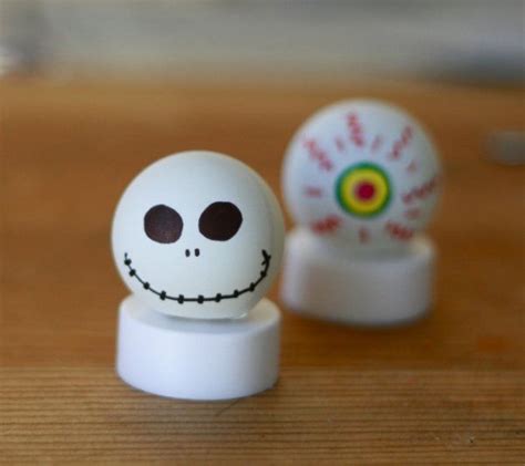 7 Positively Fantastic Ping Pong Ball Crafts ... | Glow halloween ...