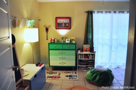 My son's Nintendo and Mario-themed bedroom | Offbeat Home & Life