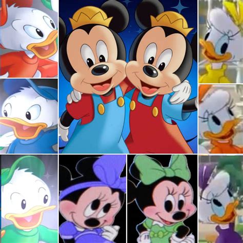 Counterpart's Mickey, Donald's Nephews and Minnie and Daisy's Nieces ...