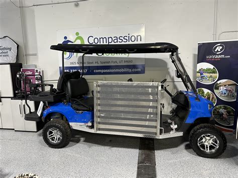 Vivid EV | Wheelchair Accessible Golf Cart | Manual Wheelchair Accessible Ramp - Compassion ...