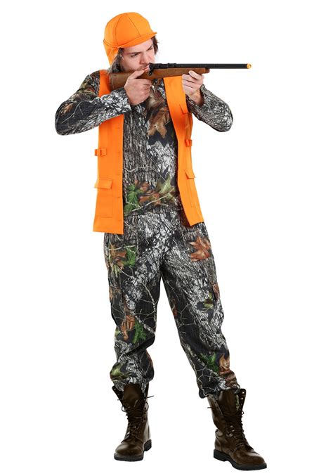 Mossy Oak Camo Hunter Costume for Men