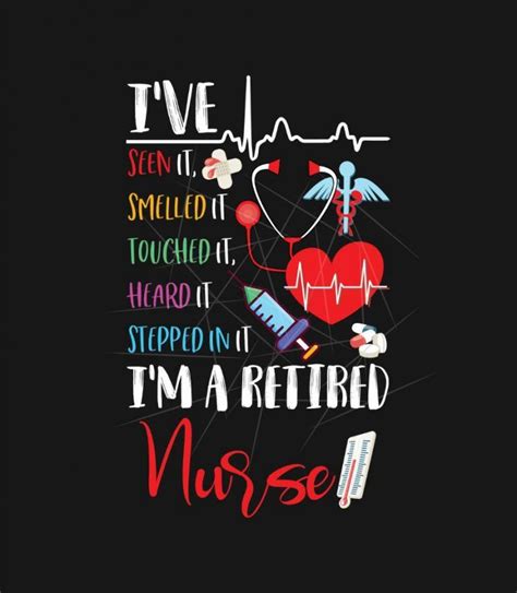 Funny Nurse Retirement - Awesome Retired PNG Free Download - Files For Cricut & Silhouette Plus ...