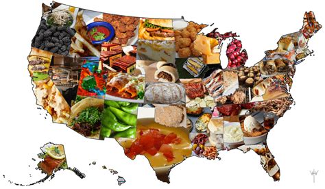 Famous Food in Every State of the USA [OC] [2131x1244] : MapPorn