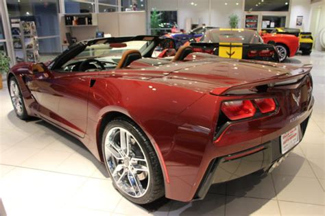 1G1YK3D77H5110072 - NEW 2017 CHEVROLET CORVETTE STINGRAY CONVERTIBLE Z51 2LT LONG BEACH RED