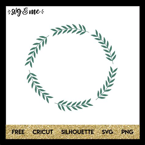 Laurel Wreath - SVG & Me