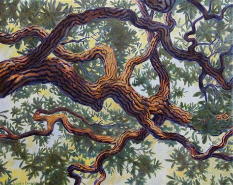 Live Oak Painting by Andrew Danielsen