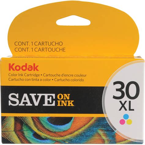 Kodak 30xl Color Ink Cartridge 1341080 B&H Photo Video