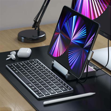 Satechi Launches Foldable Aluminum Stand & Hub for New Apple iPad Pro