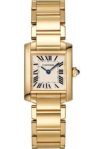 Cartier Tank Francaise Small - Yellow Gold Watches