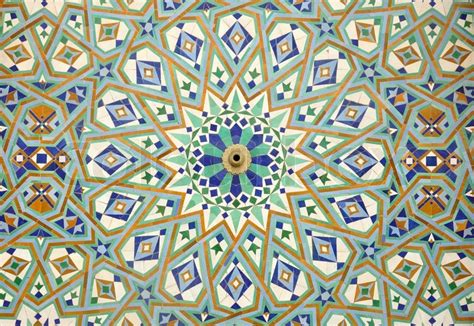 Oriental mosaic in Casablanca, Morocco | Stock image | Colourbox