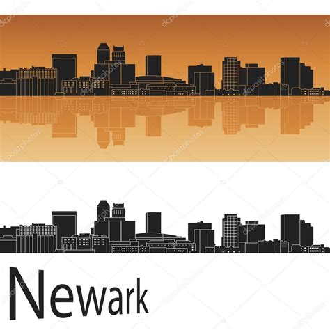 Newark skyline Stock Vector Image by ©paulrommer #71956817