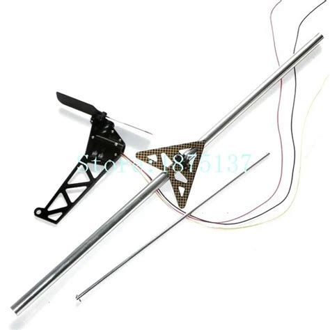 Total tail set for GT Model RC Helicopter QS8005 spare parts tail boom ...