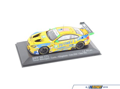 96M6GTSMINICHAMP - Limited Edition #96 Turner Motorsport M6 GT3 ...