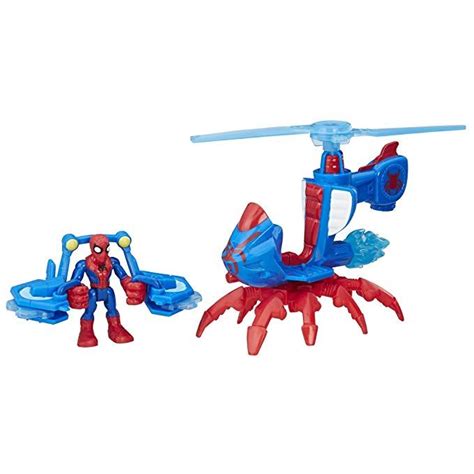 Playskool Heroes Marvel Super Hero Adventures Spider-Man Jet-Copter | Marvel superheroes ...