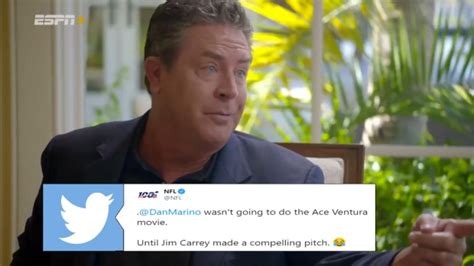 Dan Marino shares the story of how Jim Carrey convinced him to take a ...