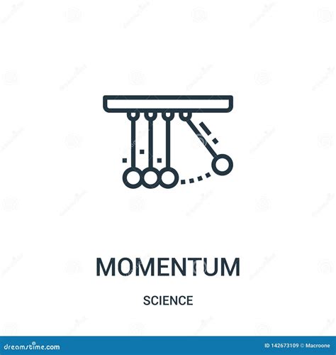 Momentum Icon Vector from Science Collection. Thin Line Momentum ...