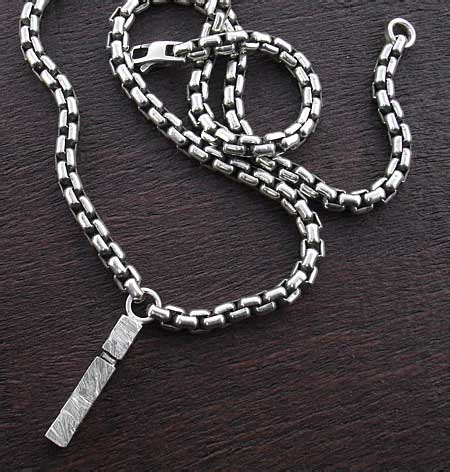 Mens Silver Chain Necklace & Pendant | LOVE2HAVE UK!