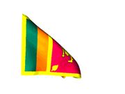 Flagge Sri-Lanka animierte Gif - Gif Animation