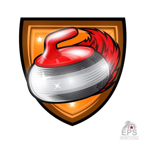 Curling Rock Logo Stock Illustrations – 501 Curling Rock Logo Stock ...