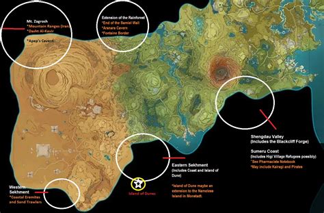 Teyvat Map Expansion Theory (Ver 3.5++) Genshin Impact | HoYoLAB