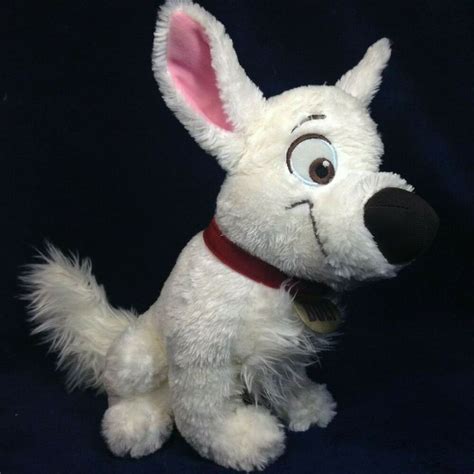 Bolt Hero Dog Plush Disney Store Exclusive Stuffed Animal Sitting Doll ...