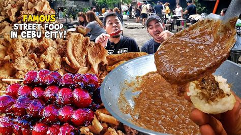 Famous STREET FOOD in CEBU CITY! (HD) | Pungko-Pungko, Tuslob Buwa at ...