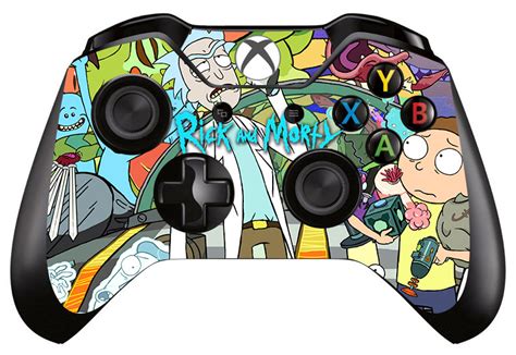 Rick And Morty Xbox One Controller Skin Sticker Decal Design 8 ...