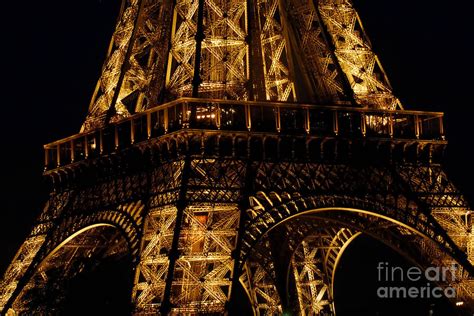 Eiffel Tower at night Photograph by Borislav Stefanov - Pixels