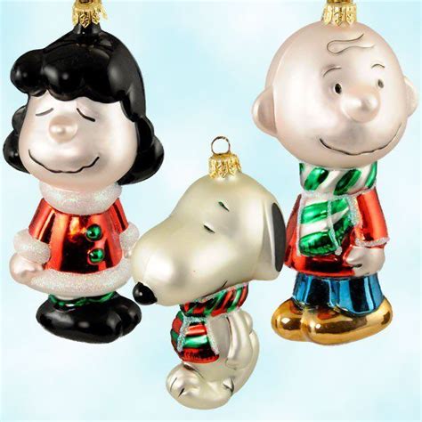 peanuts Christmas ornaments | Snoopy christmas decorations, Christmas ornament sets, Christmas ...