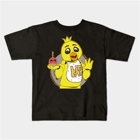 FNAF CHICA: LET'S EAT - Five Nights At Freddys - Kids T-Shirt | TeePublic