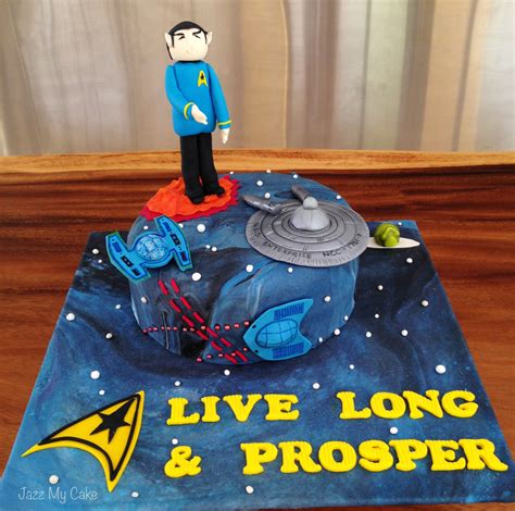 Star Trek Birthday Cake - CakeCentral.com