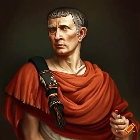 Portrait of julius caesar on Craiyon