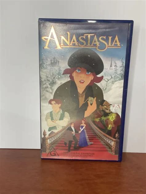 ANASTASIA 1998 VHS Animated 20th Century Fox Video Meg Ryan John Cusack TESTED $7.07 - PicClick