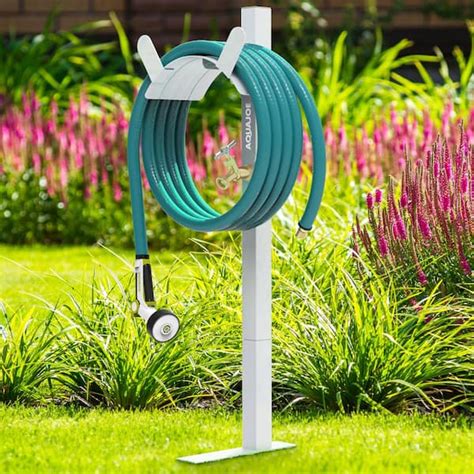 Free Standing Garden Hose Hanger With Faucet | Fasci Garden