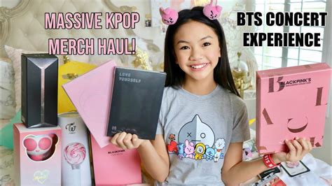 BTS CONCERT EXPERIENCE | MASSIVE MERCH HAUL!!! - YouTube