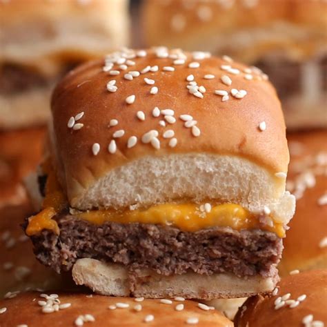 Cheeseburger Sliders Recipe by Tasty
