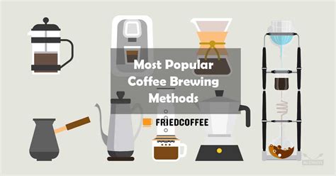 Most Popular Coffee Brewing Methods | Friedcoffee