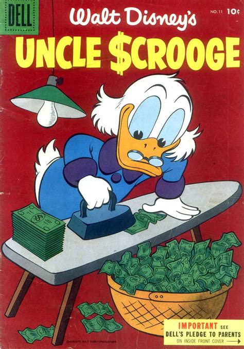 Uncle Scrooge #11 - Carl Barks art & cover - Pencil Ink