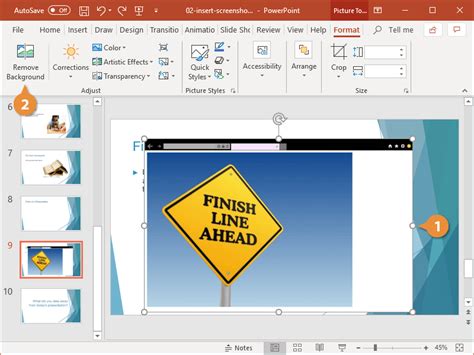 PowerPoint Remove Picture Background | CustomGuide