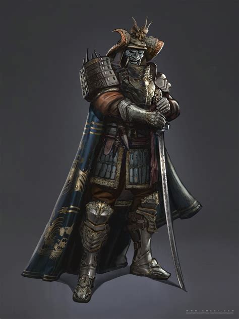 Samurai by Aleksandar MihajlovicHere is the character concept idea that ...