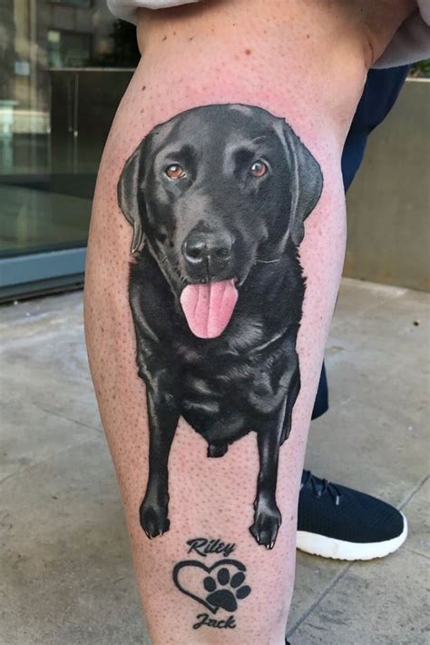 29 Labrador Retriever Tattoo Ideas and Designs – For Men And Women ...