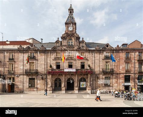 Torrelavega,Cantabria,Spain.City Hall Stock Photo: 97720736 - Alamy